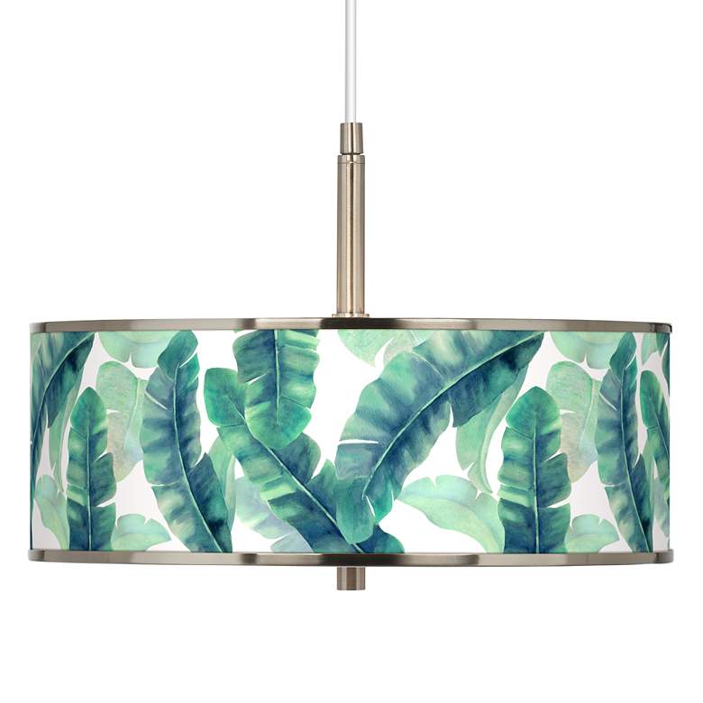 Image 1 Guinea Giclee Glow 16" Wide Pendant Light