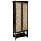Gulfport 79" High 2-Door Distressed Wood Accent Cabinet