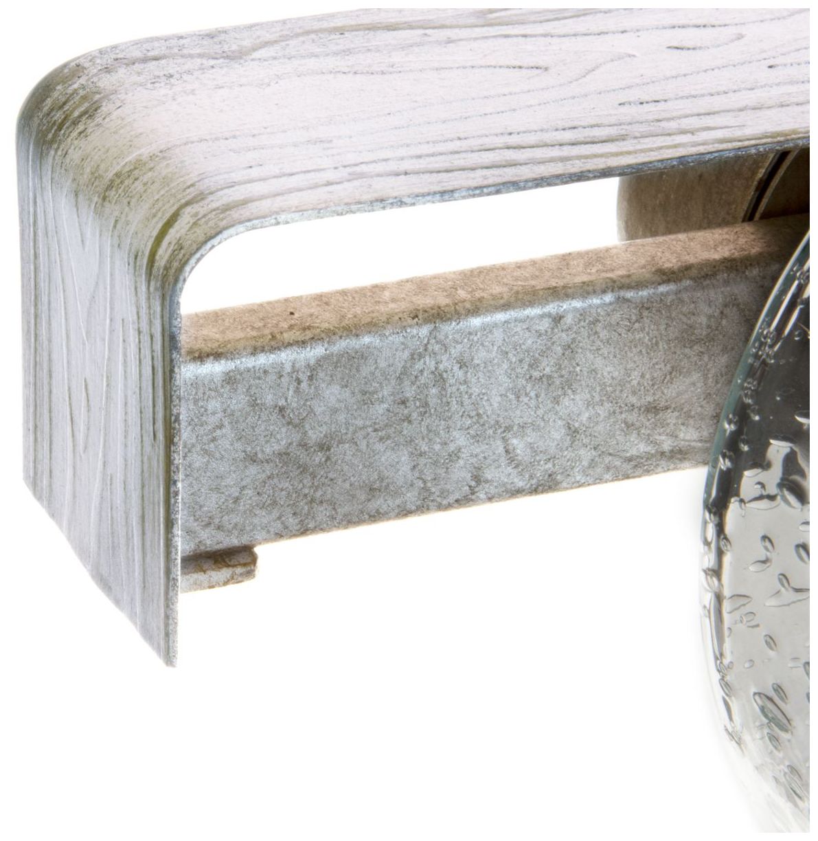 Gulliver Collection Four-Light Clear Seeded Glass Coastal Bath Vanity Light