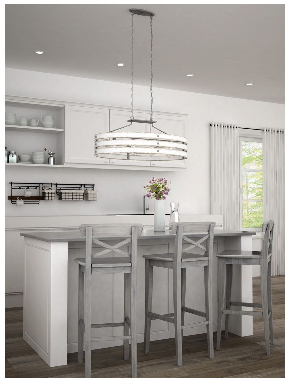 Image 3 Gulliver Collection Four-Light Linear Chandelier Light more views