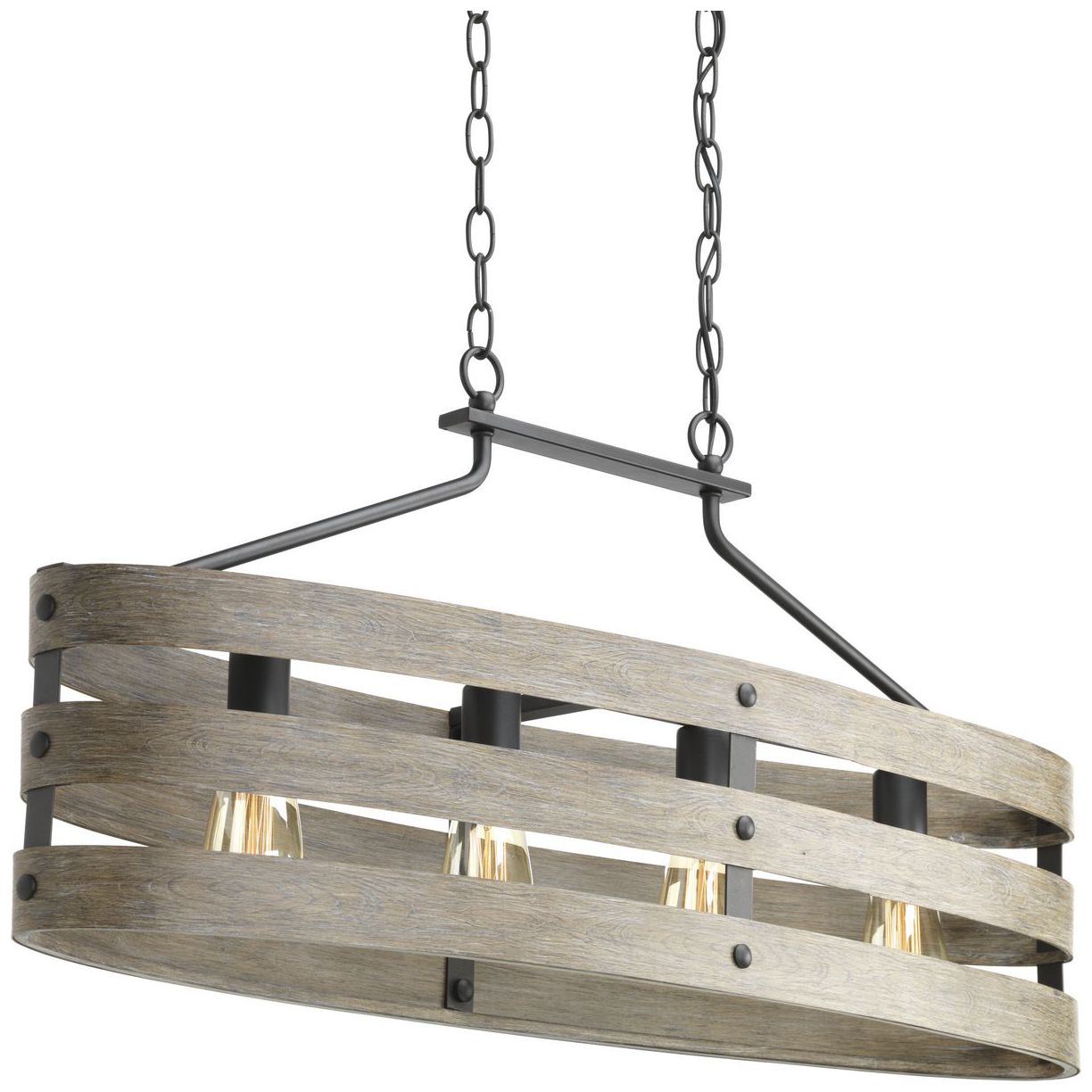Image 5 Gulliver Collection Four-Light Linear Chandelier Light more views