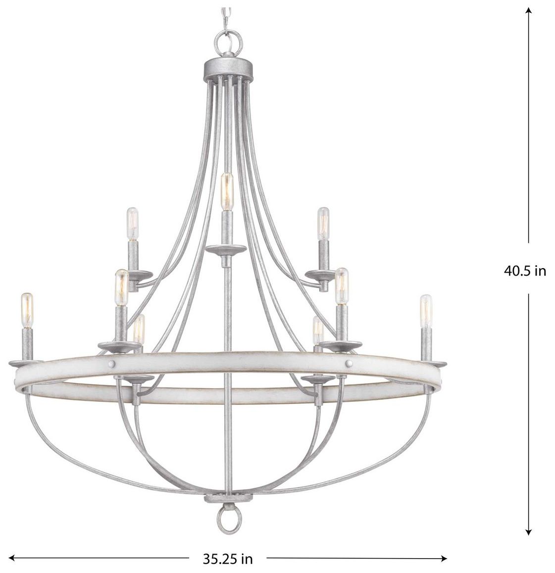 Image 4 Gulliver Collection Nine-Light Chandelier Light more views