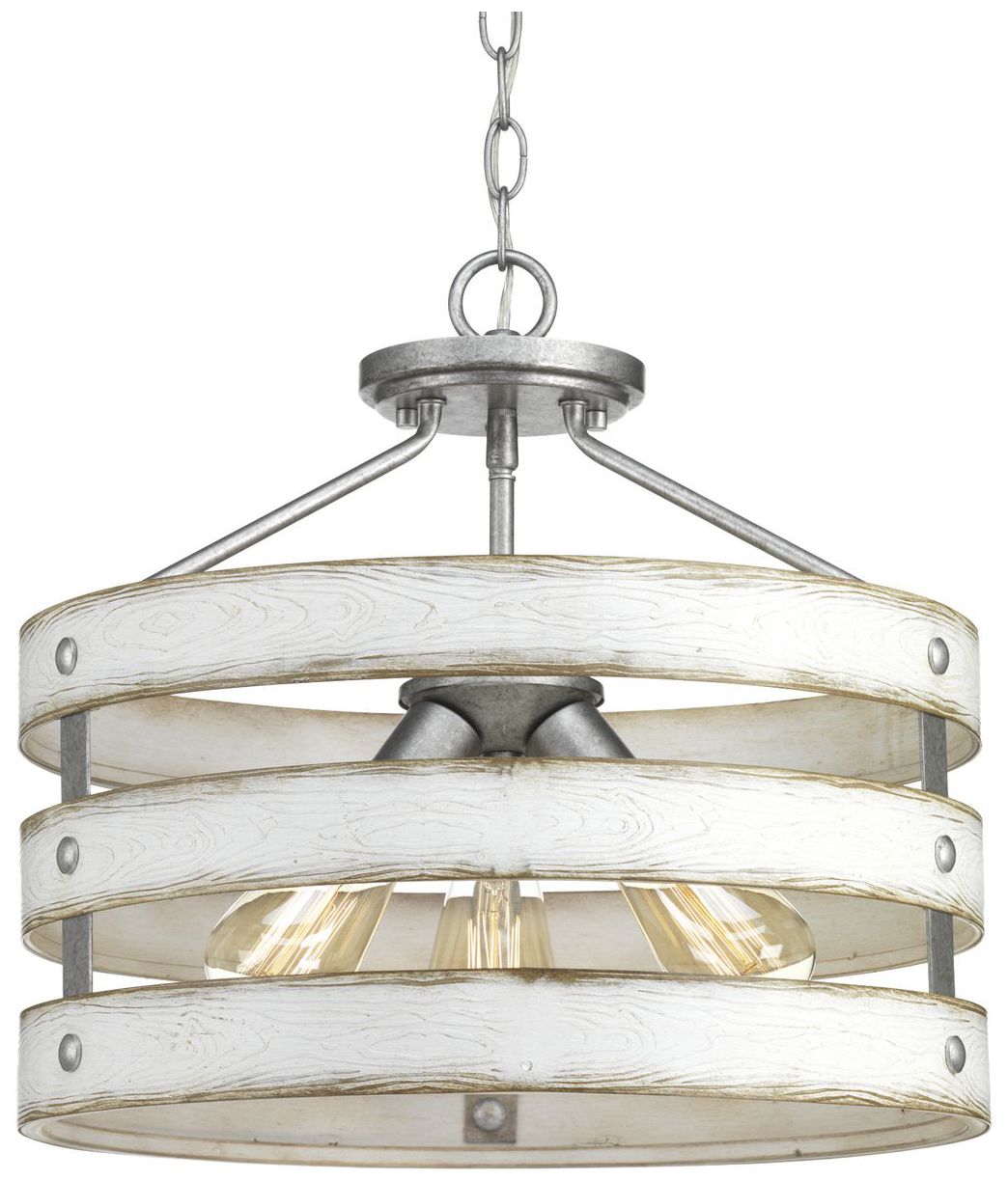 Image 5 Gulliver Collection Three-Light 17" Semi-Flush Convertible more views