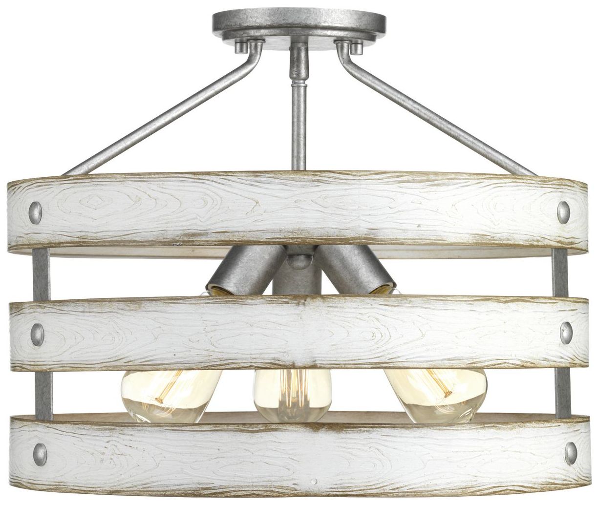 Image 6 Gulliver Collection Three-Light 17" Semi-Flush Convertible more views