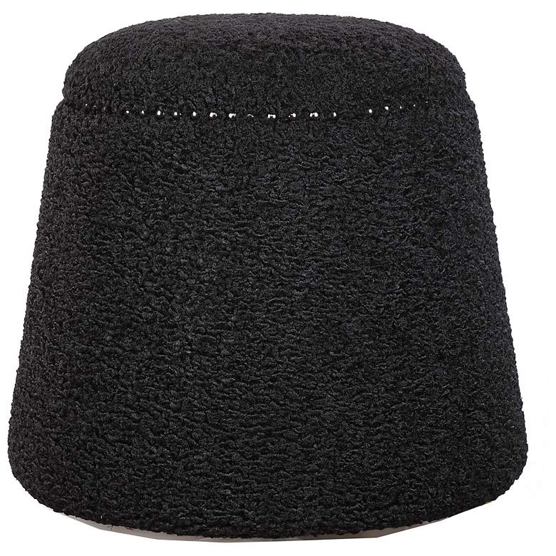 Image 1 Gumdrop Black Ottoman