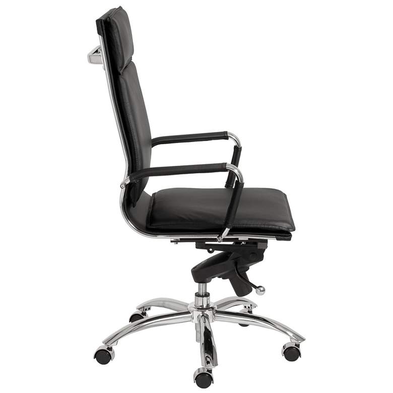 Image 4 Gunar Pro Black High Back Adjustable Swivel Office Chair more views