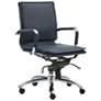 Gunar Pro Black Low Back Adjustable Swivel Office Chair
