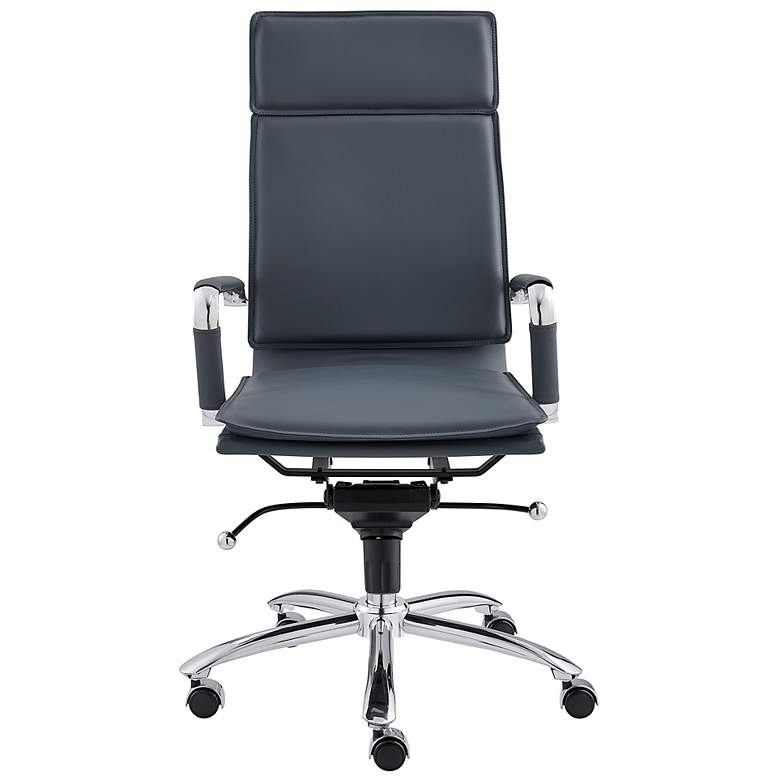 Image 6 Gunar Pro Blue High Back Adjustable Swivel Office Chair more views
