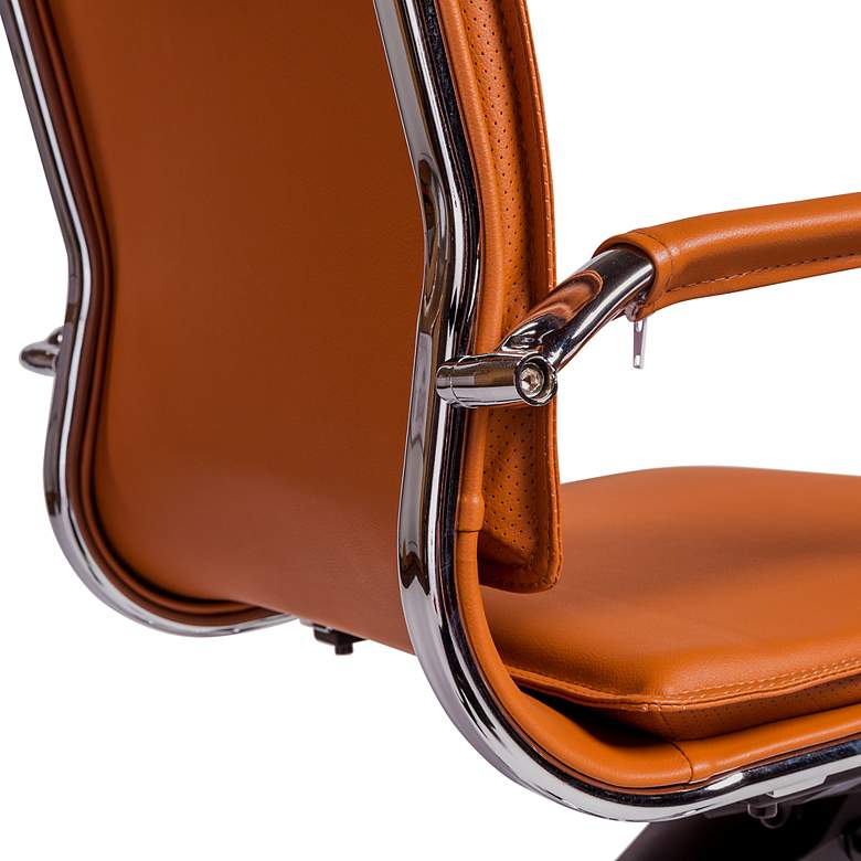 Image 3 Gunar Pro Cognac High Back Adjustable Swivel Office Chair more views