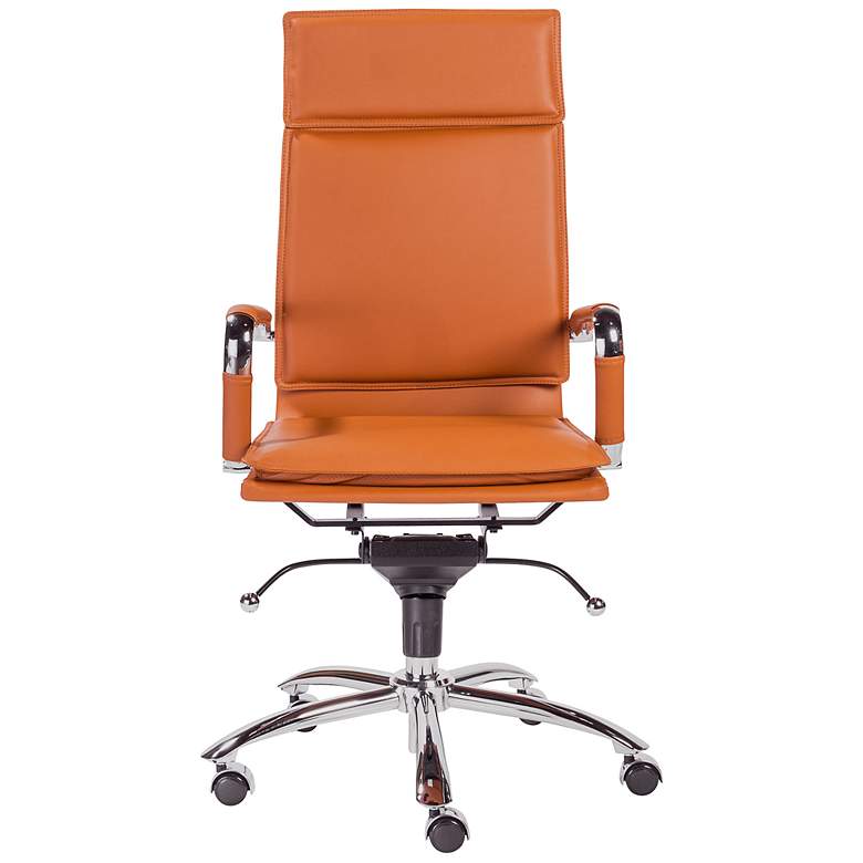 Image 4 Gunar Pro Cognac High Back Adjustable Swivel Office Chair more views
