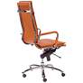 Gunar Pro Cognac High Back Adjustable Swivel Office Chair