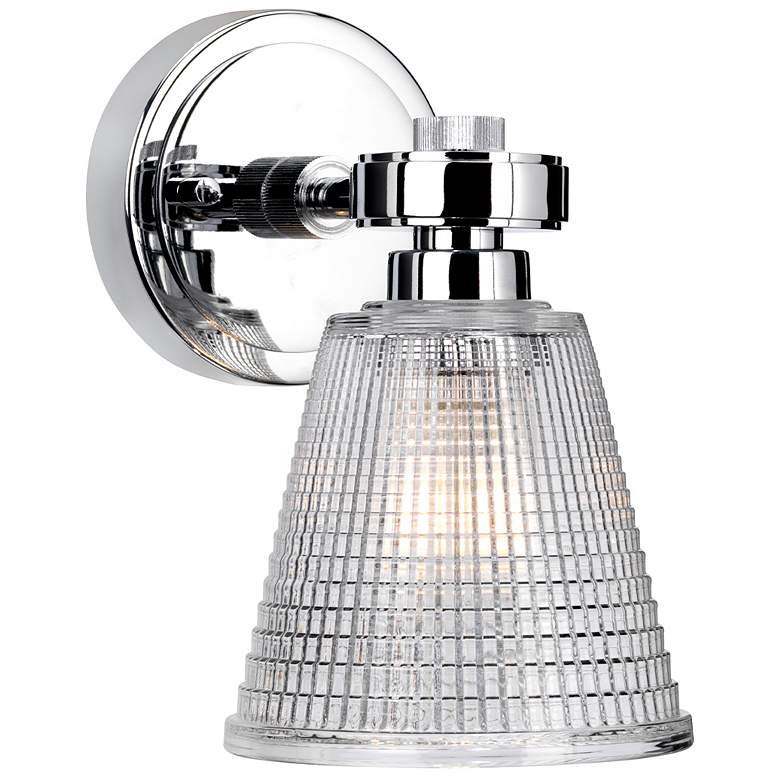 Image 1 Gunnislake1 1 Light Bath Light in Polished Chrome