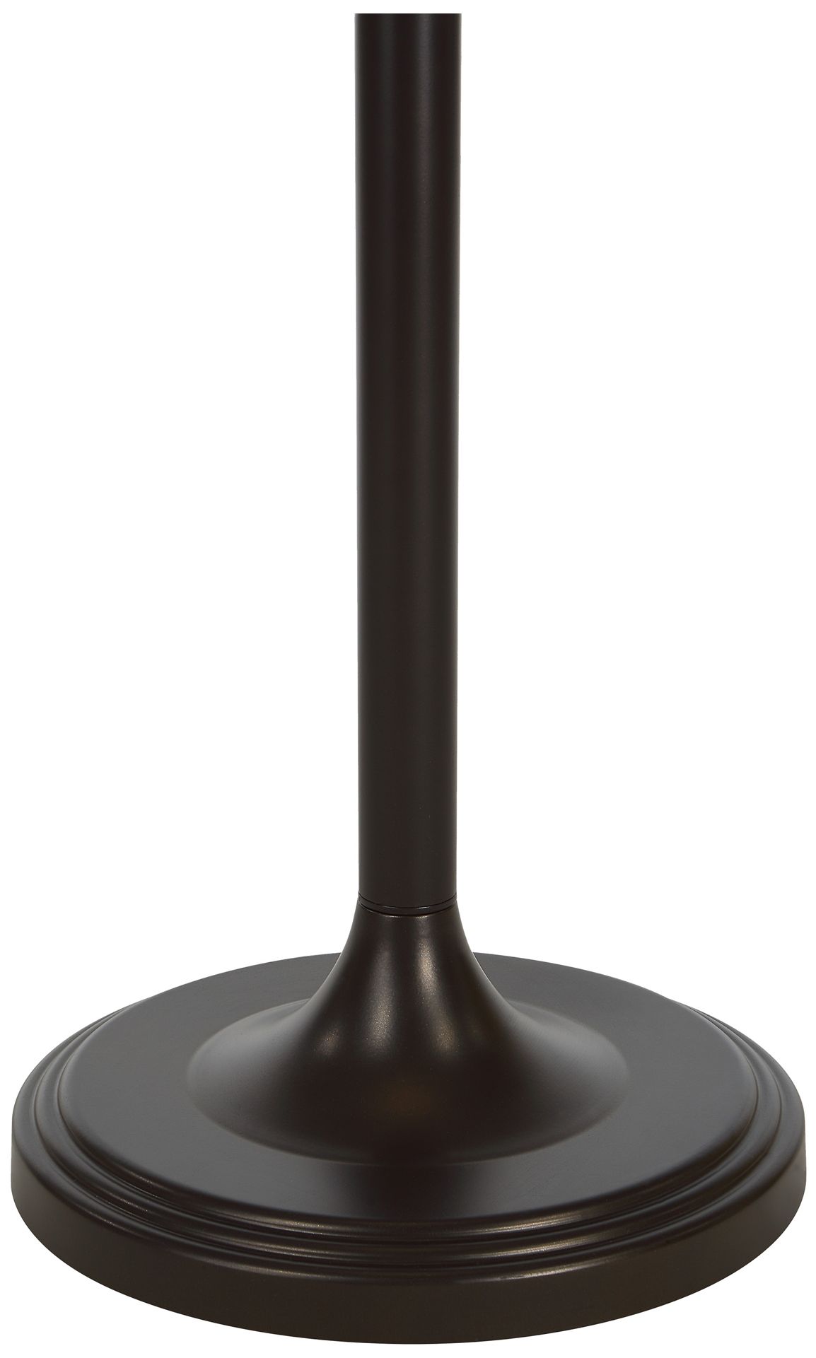 Image 4 Gusle 55" Tall Dark Antique Brushed Bronze Floor Lamp with Tube Iron Shade more views