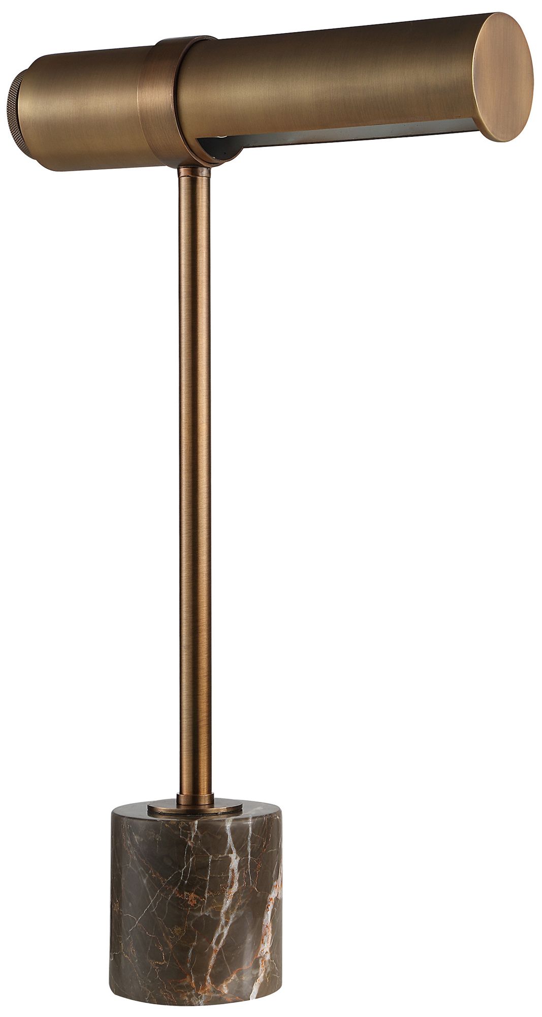 Gusle Table Lamp with Tube Iron Shade
