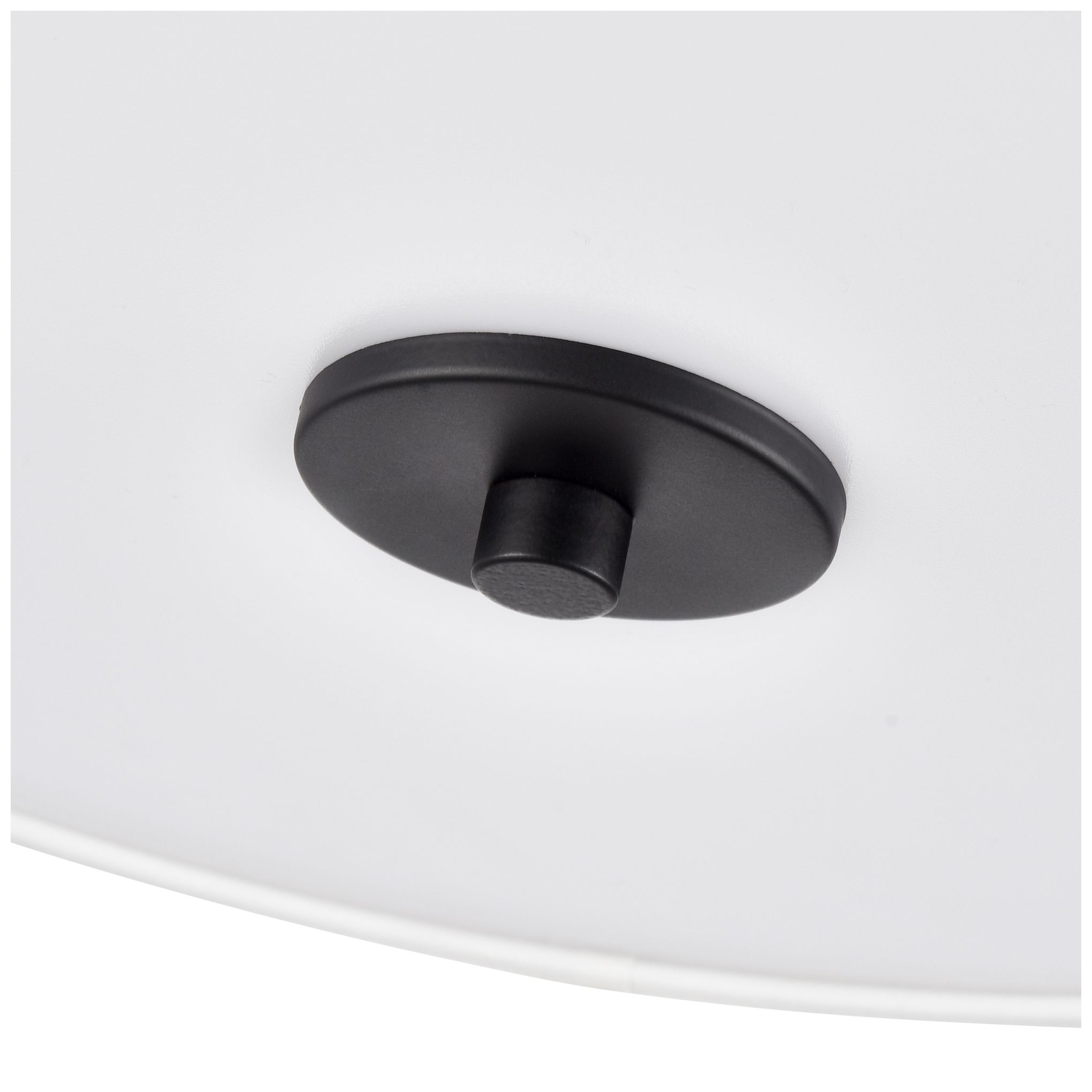 Image 4 Guyten 13" Wide Matte Black Ceiling Light more views