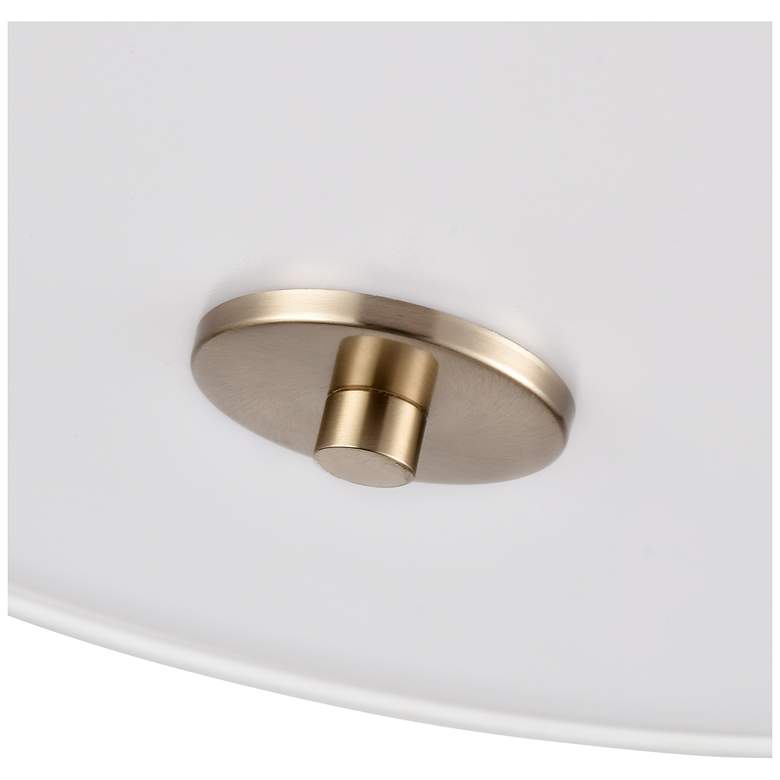 Image 4 Guyten 13" Wide 2-Light Flushmount in Modern Gold more views