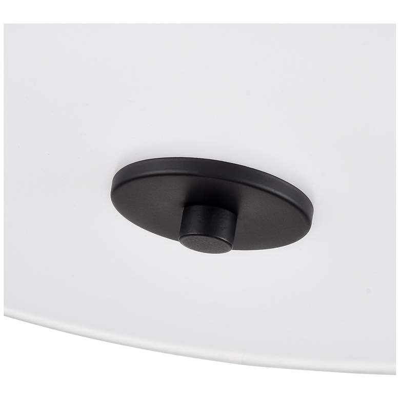 Image 3 Guyten 13" Wide 2-Light Semi Flush in Matte Black more views