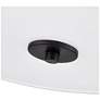 3_Guyten 13" Wide 2-Light Semi Flush in Matte Black more views