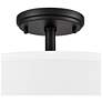 5_Guyten 13" Wide 2-Light Semi Flush in Matte Black more views