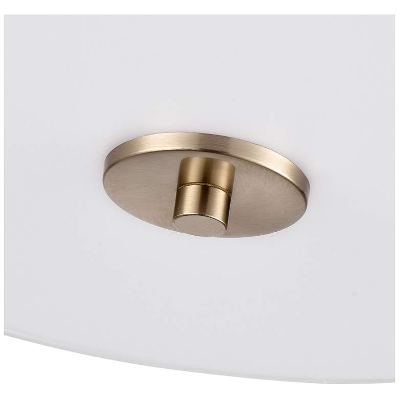 Image 3 Guyten 13" Wide 2-Light Semi Flush in Modern Gold more views
