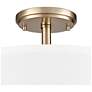 5_Guyten 13" Wide 2-Light Semi Flush in Modern Gold more views