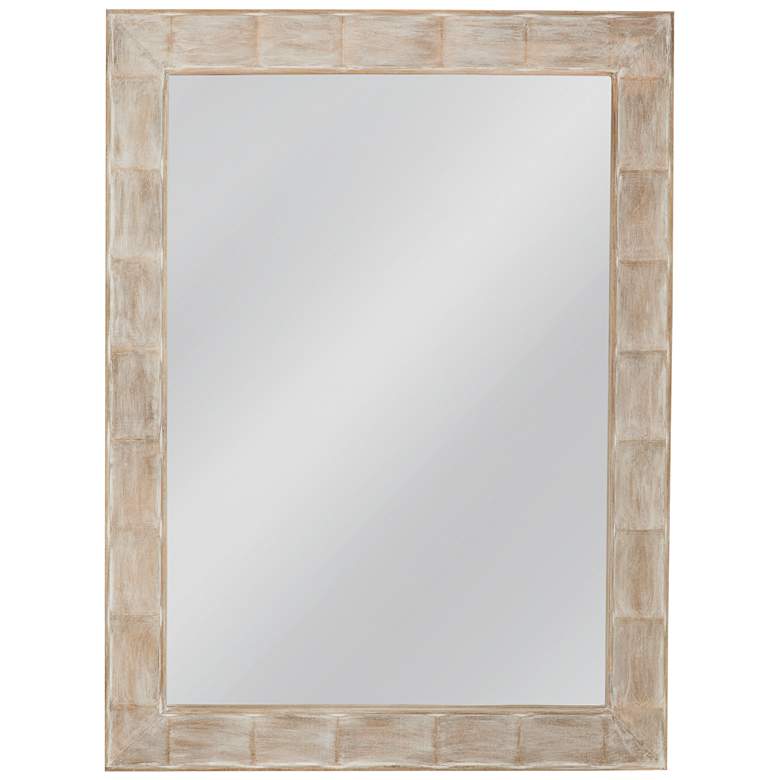 Image 1 Guyton 36" x 48" Whitewash Wall Mirror