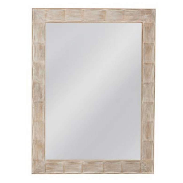 Image 2 Guyton White-Washed 36" x 48" Rectangular Wall Mirror