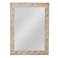 Guyton White-Washed 36" x 48" Rectangular Wall Mirror