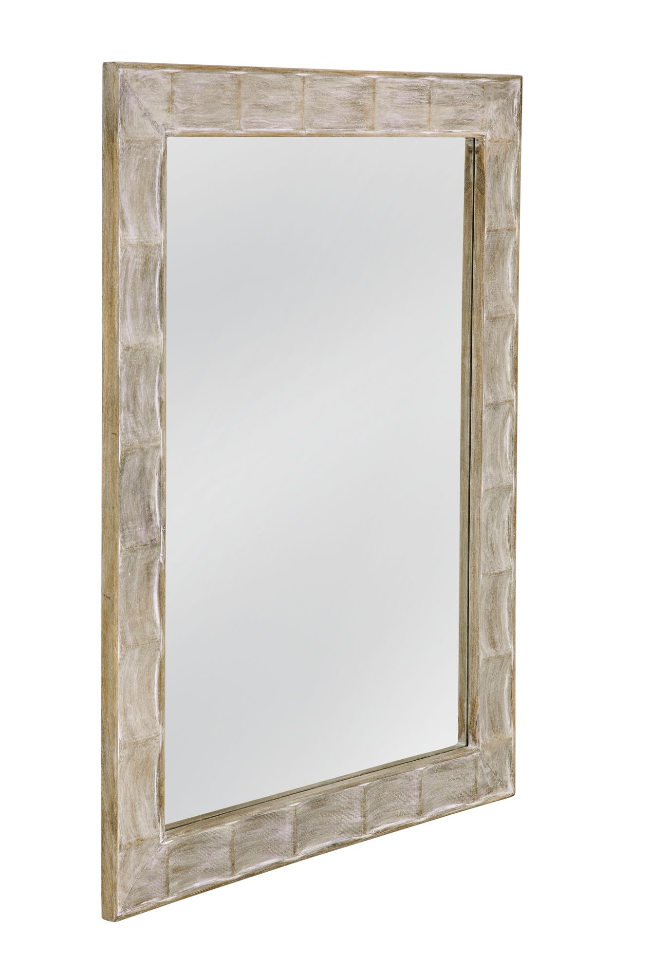 Image 3 Guyton White-Washed 36" x 48" Rectangular Wall Mirror more views