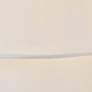 4_Gwen 16" Wide Lacquered Brass Pendant Light w/ Linen Shade more views