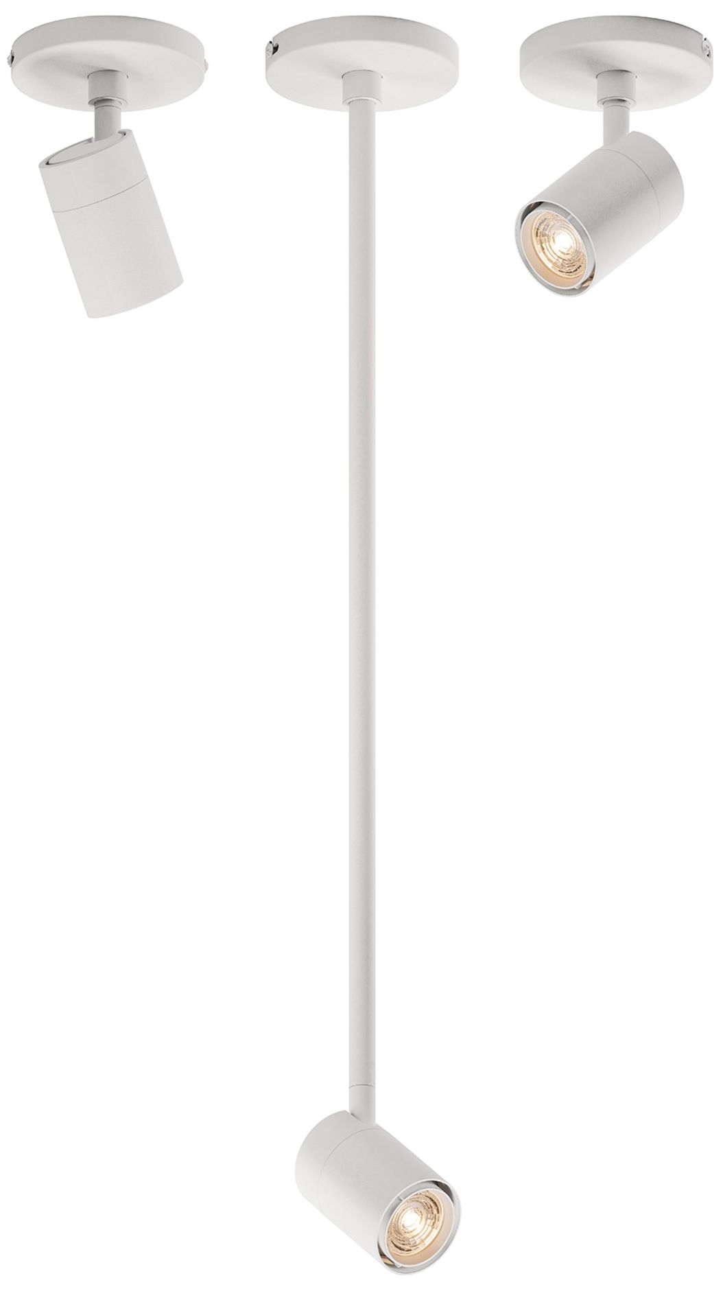 Image 2 GX10 4.5" Wide White Monopoint Spotlight more views