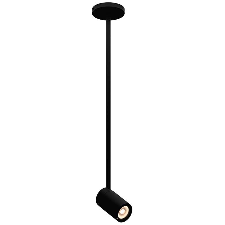 Image 1 GX15 4.75"H Black Field Cuttable 2700K LED Monopoint Spotlight