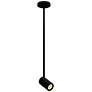 1_GX15 4.75"H Black Field Cuttable 2700K LED Monopoint Spotlight