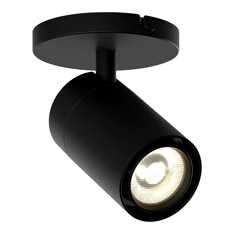 Image 2 GX15 4.75"H Black Field Cuttable 2700K LED Monopoint Spotlight more views