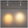 3_GX15 4.75"H Lightolier 2700K Black LED Track Light Head more views