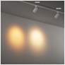 4_GX15 4.75"H Lightolier 2700K Black LED Track Light Head more views
