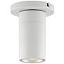 1_GX15 4" Wide 1 Light White 2700K LED Surface Mount