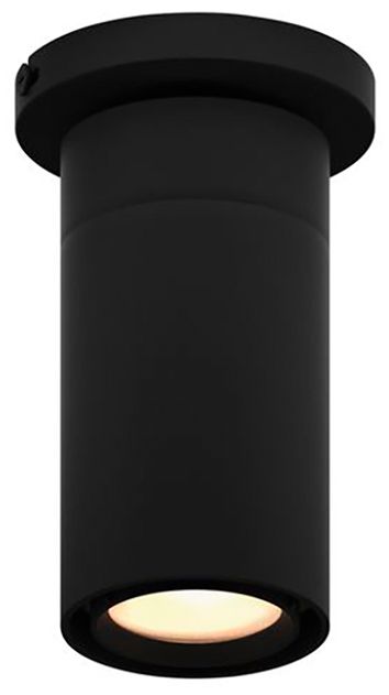 GX25 3.5" Wide Black LED Flush Mount