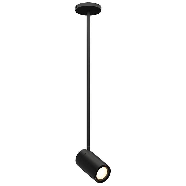 Image 1 GX25 3.5" Wide 1-Light Black LED Pendant