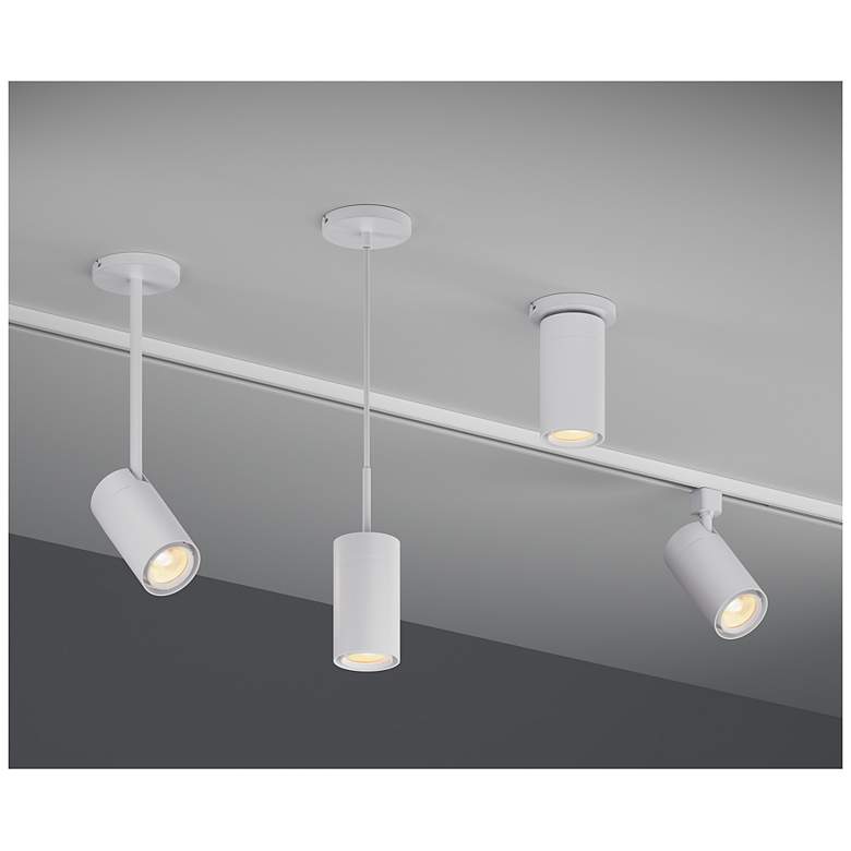 Image 2 GX25  3.5" Wide 1-Light White LED Pendant more views