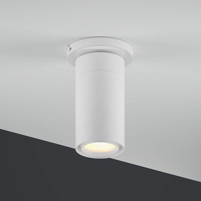 Image 1 GX25 3.5" Wide White LED Flush Mount