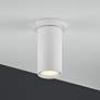 1_GX25 3.5" Wide White LED Flush Mount