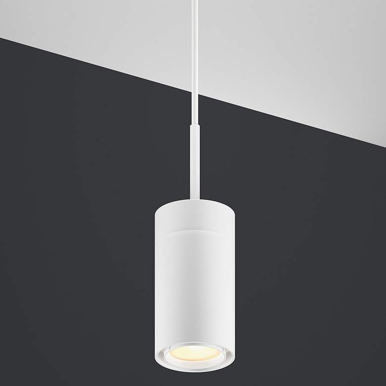 Image 1 GX25 3.5" Wide White LED Pendant Light