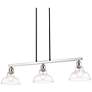 2_Gzolden Lighting Carver 35 1/2" Wide Chrome Linear Pendant Light