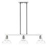3_Gzolden Lighting Carver 35 1/2" Wide Chrome Linear Pendant Light more views