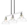 4_Gzolden Lighting Carver 35 1/2" Wide Chrome Linear Pendant Light more views