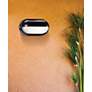 1_Nauticus Bulkhead Black 8 1/4" Wide ADA Outdoor Wall Light in scene
