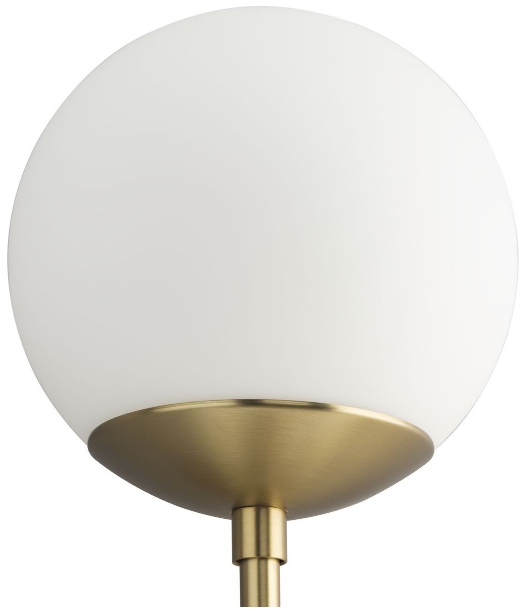 Haas Collection 2-Light Brushed Bronze Wall Sconce