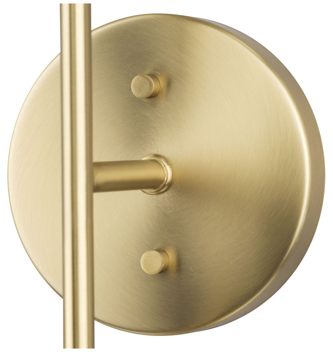 Haas Collection 2-Light Brushed Bronze Wall Sconce