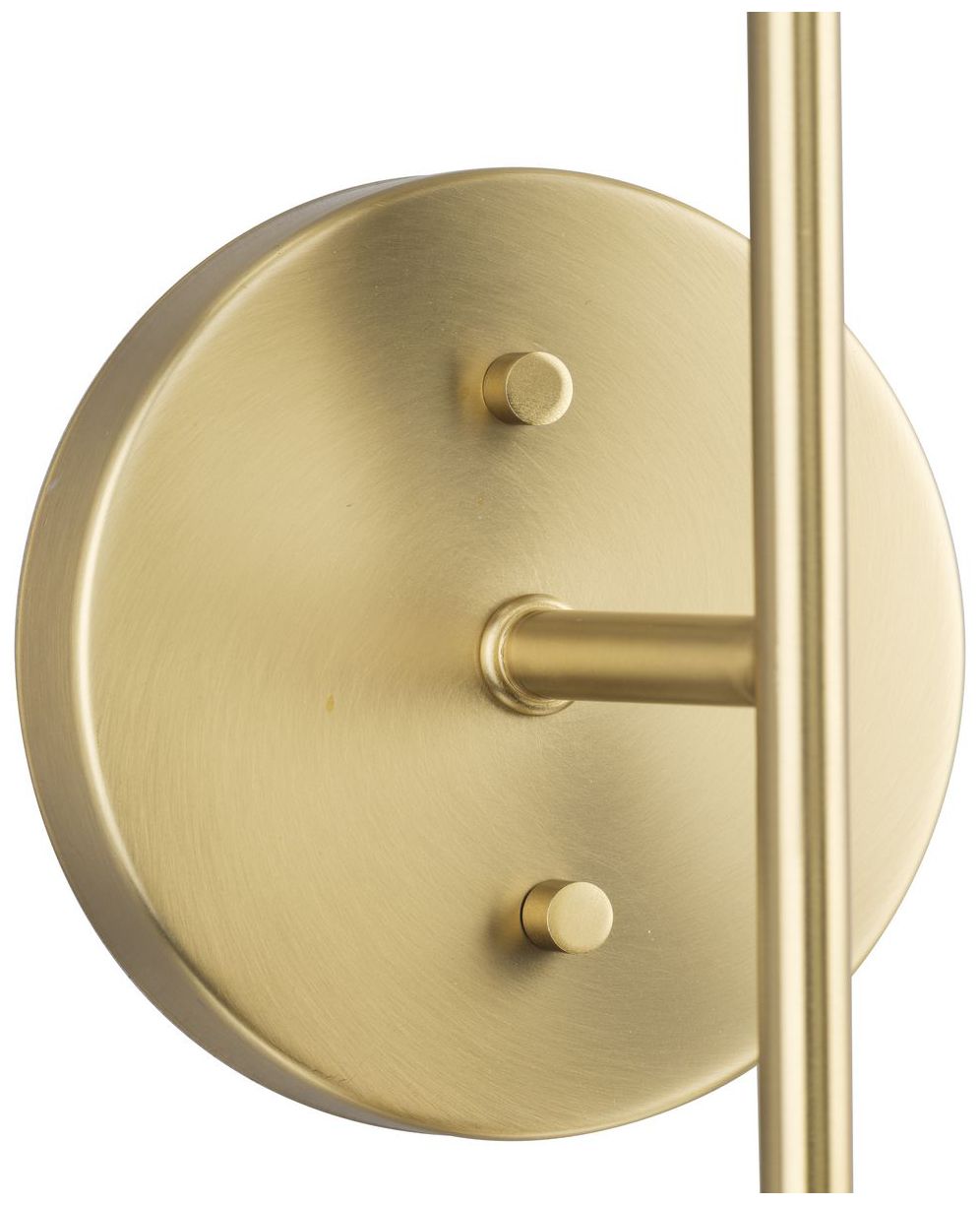 Image 4 Haas Collection 2-Light Brushed Bronze Wall Sconce more views